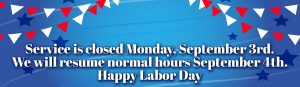 LaborDayClosed
